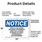 Signmission There Is A $25 Charge For Missed Appointments, 24 in W x Rectangle, Plastic OS-2PACK-NS-P-1824-L-18577 - alternate 4